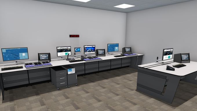 Custom Consoles SteelBase Commissioned for Inverness Airport Operations Room