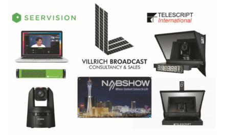 Villrich Broadcast Demonstrates an automated PTZ solution with NDI at the NABSHOW 2022 