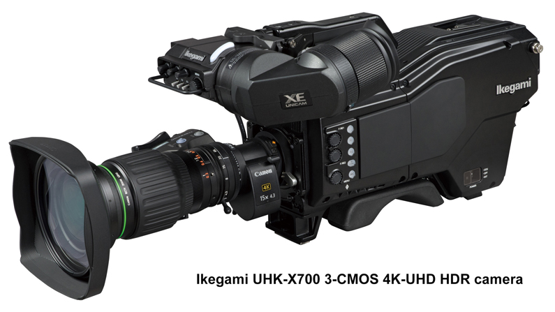 Production Crew Chooses Ikegami UHK-X700 4K-UHD Cameras for 12G-SDI OB Truck